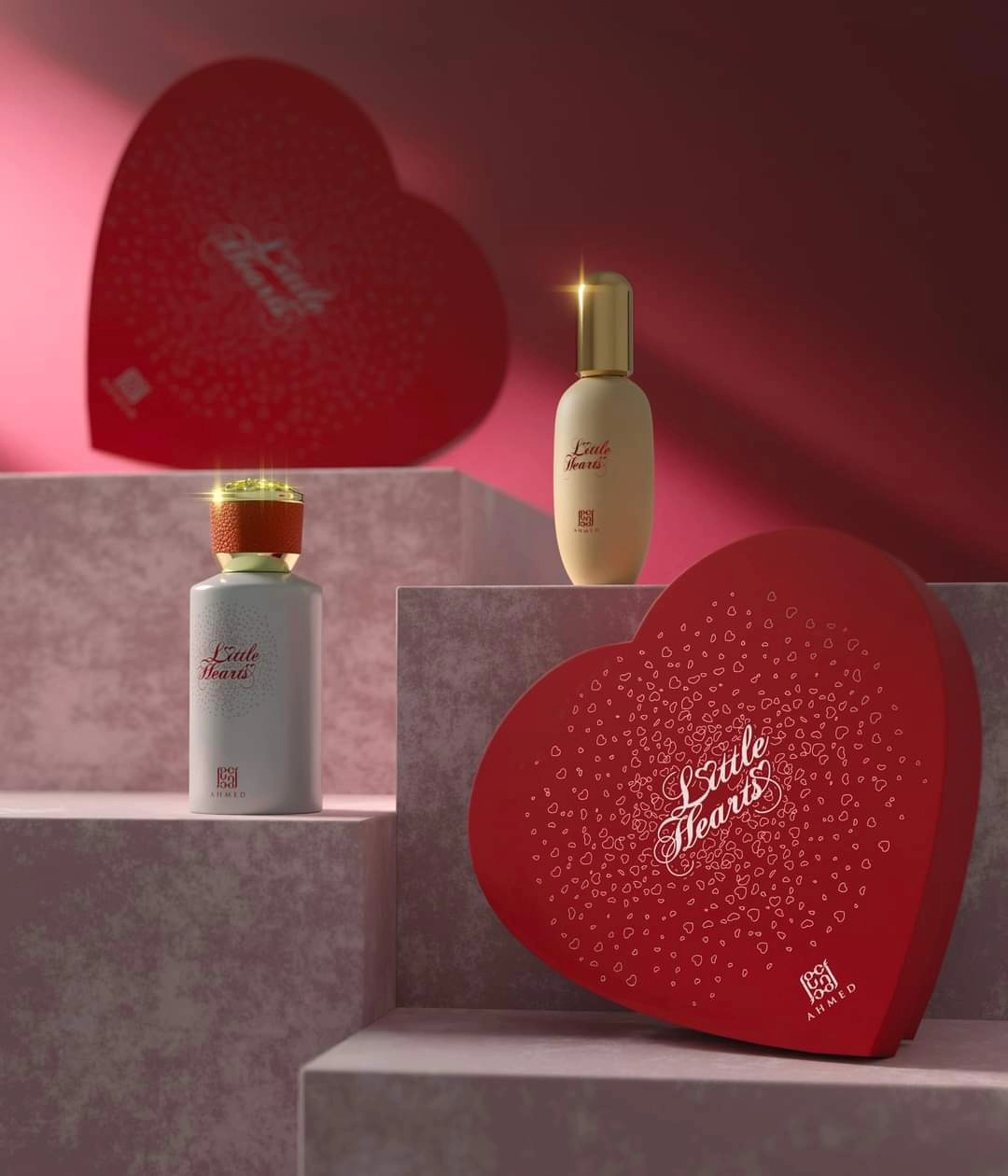 Little Hearts Gift Set 2Pcs Ahmed Al Maghribi