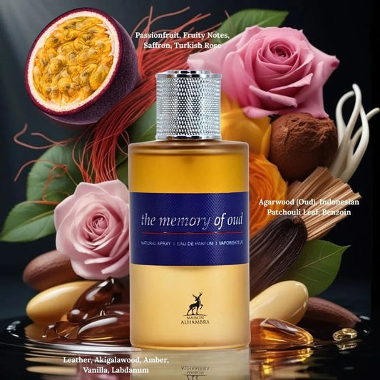 The Memory of Oud Eau de Parfum 60ml Maison Alhambra