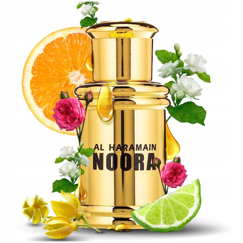 Noora 12ml Attar Perfume Oi Al Haramain Fruity Spicy Woody Floral