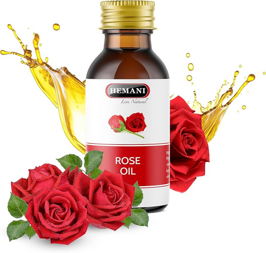 Herbal Rose Oil 30ml Floral Aromatic Oil for Relaxation & Skin Care x12