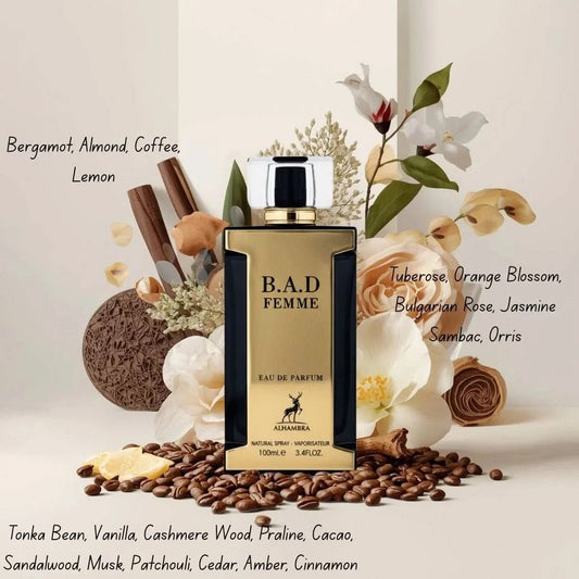 B.A.D. Femme Perfume EDP by Maison Alhambra