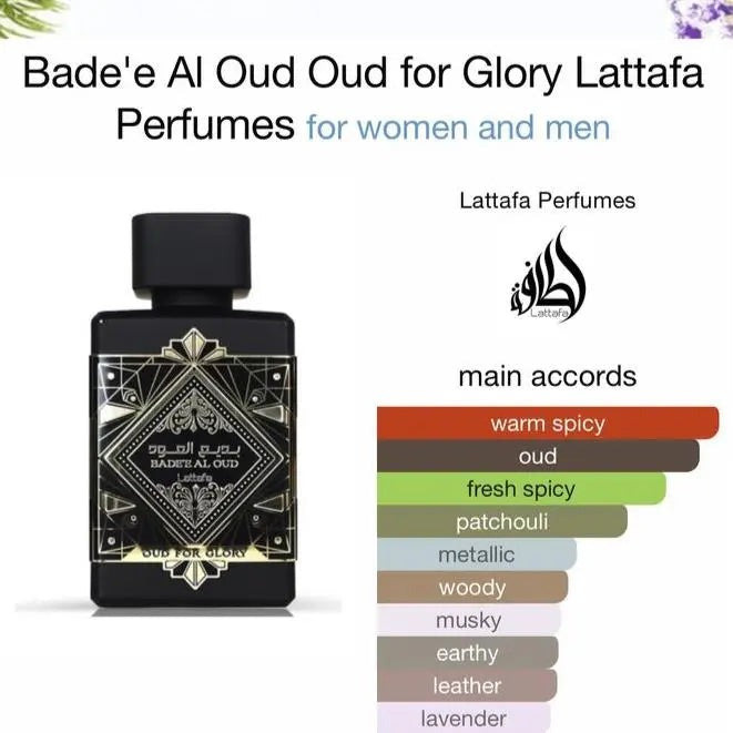 Badee Al Oud Oud for Glory Eau de Parfum 100ml Lattafa