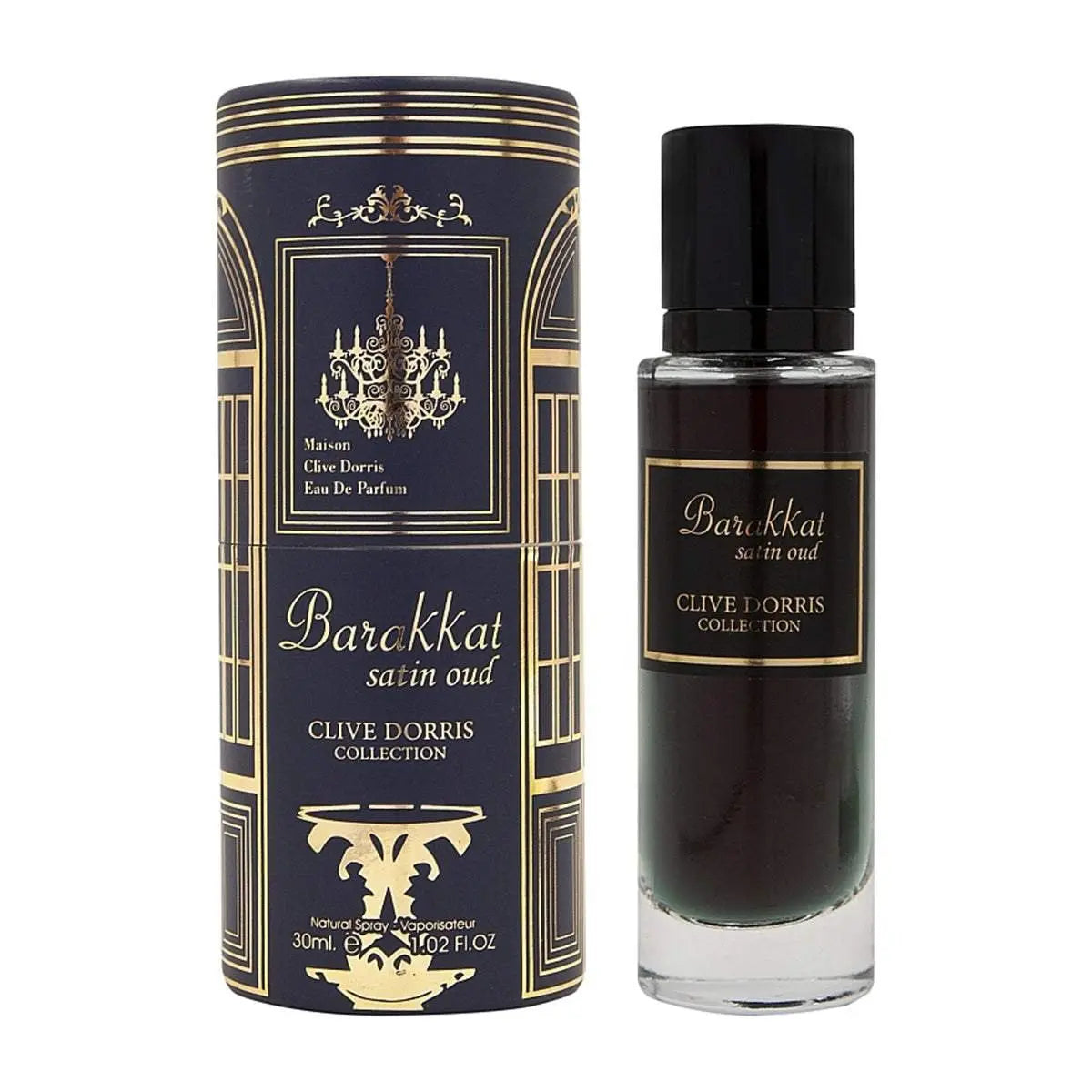 Barakkat Satin Oud Eau de Parfum 30ml Clive Dorris