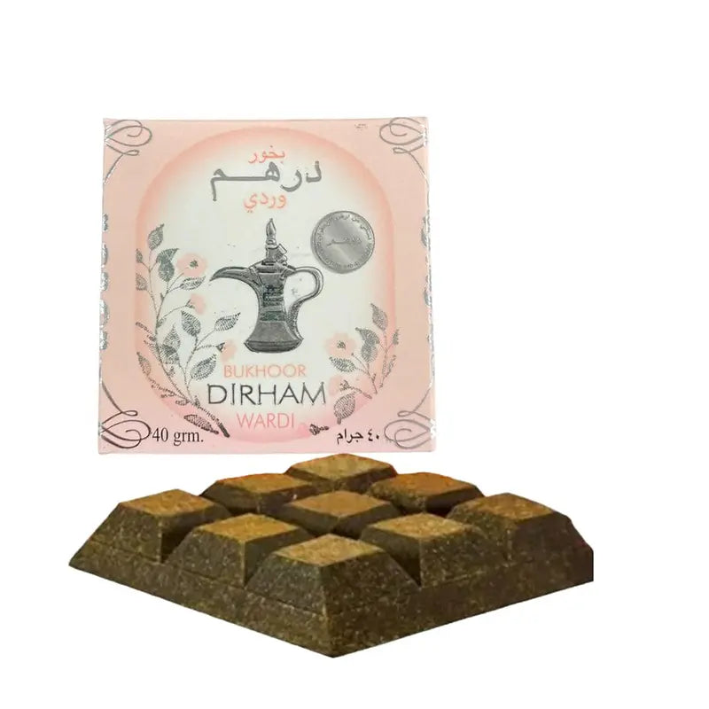 Dirham Wardi Bakhoor 40g Wholesale X12