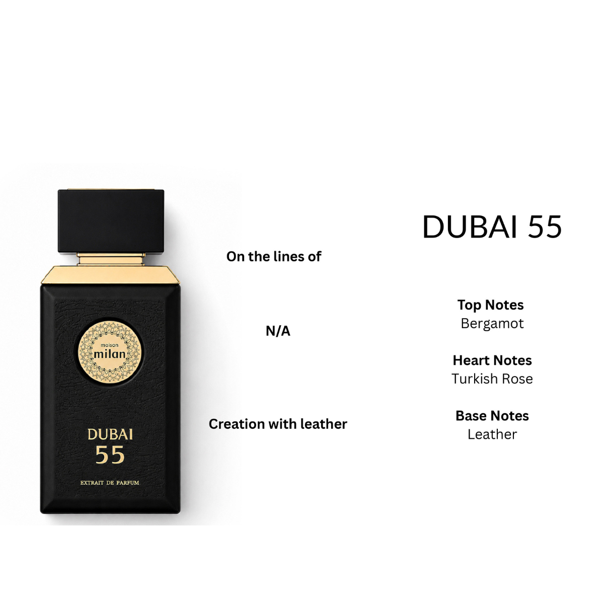 Dubai 55 Extrait de Perfume 100ml Maison Milan