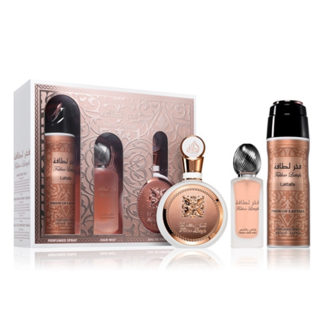 fakhar rose 3 piece gift set for women wholesale