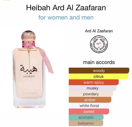 Heibah Eau de Parfum 100ml Ard Al Zaafaran