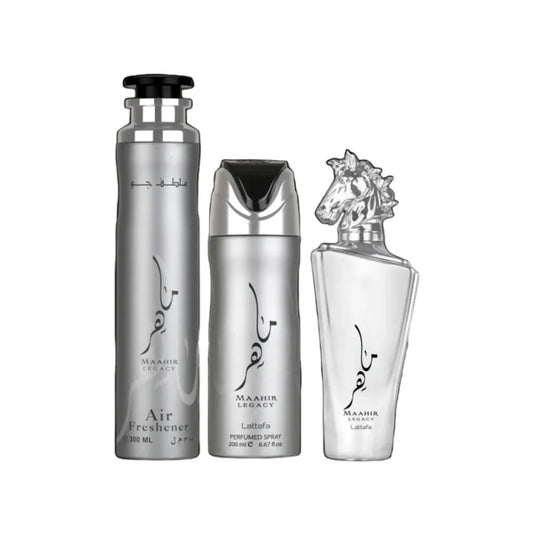 Maahir Legacy 3 Piece Gift Set Lattafa