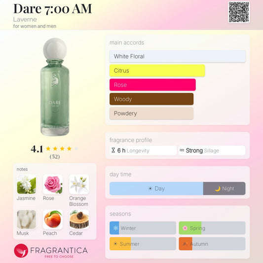 Dare 7:00AM Eau de Parfum 100ml Laverne