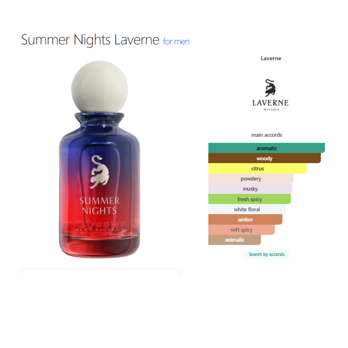 Summer Nights Eau de Parfum 100ml Laverne