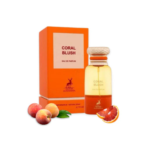 Coral Blush Eau de Parfum 80ml Maison Alhambra