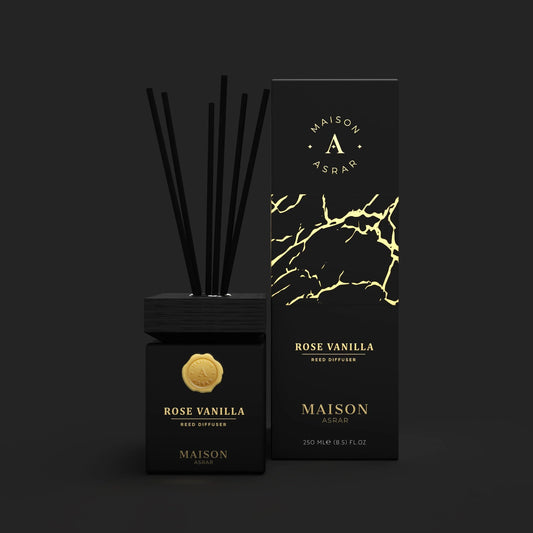 Rose Vanilla Reed Diffuser 250ml Maison Asrar