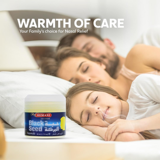 Black Seed Vapor Rub Cream 50ml & Massage Oil RollOn x6