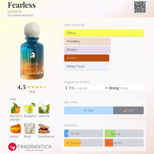 Fearless Eau de Parfum 100ml Laverne