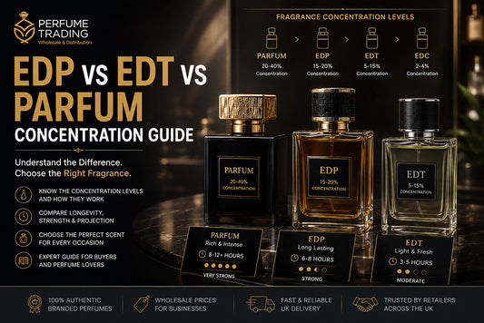 EDP vs EDT vs Parfum: The Perfume Concentration Guide