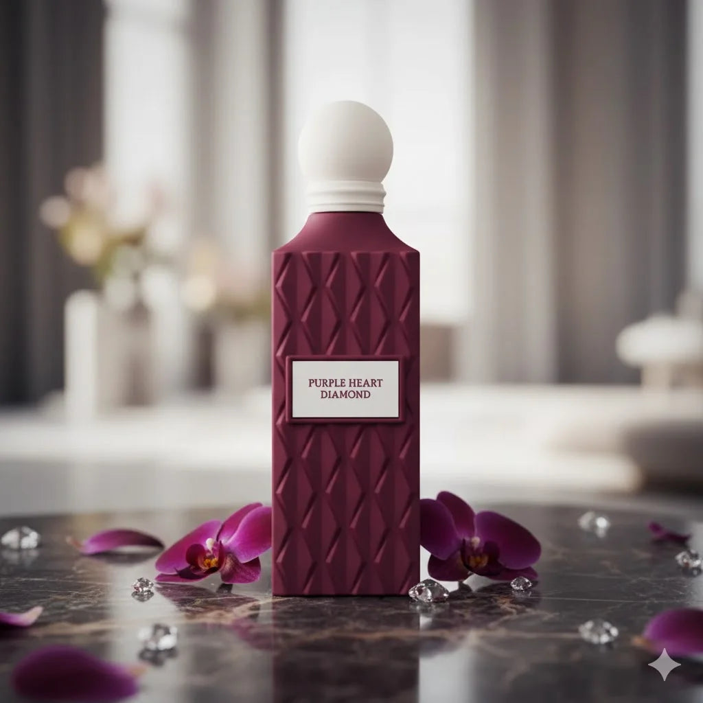Purple Heart Diamond Eau de Parfum 150ml Ibraheem Al Qurashi
