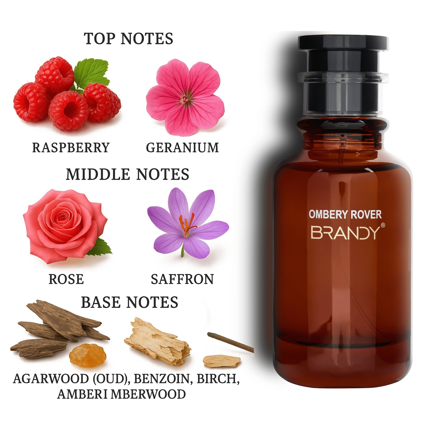 Ombery Rover Eau de Parfum 100ml Brandy Designs