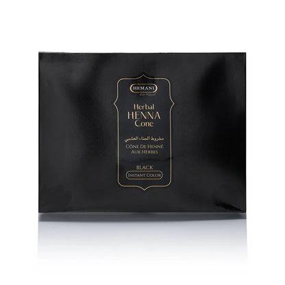 Herbal Henna Black Cone For Hand & Body Art