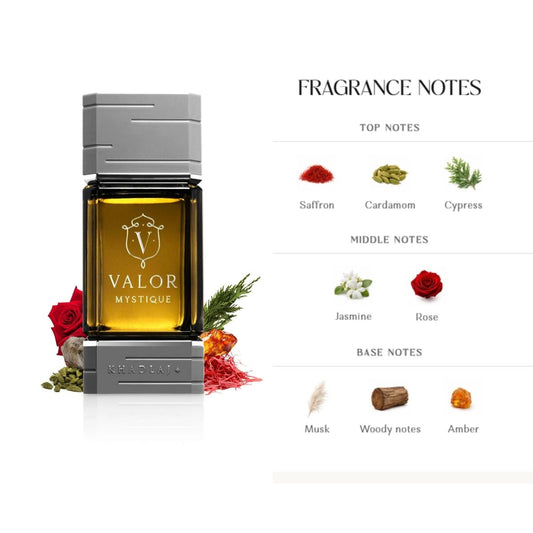 Valor Mystique Perfume 100ml EDP by Khadlaj