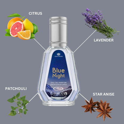 Blue Night Eau de Parfum 50ml Al Rehab