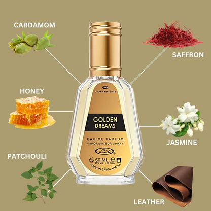 Golden Dreams Eau de Parfum 50ml Al Rehab