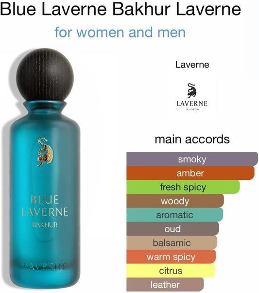 Blue Laverne Bakhur Eau de Parfum 100ml Laverne