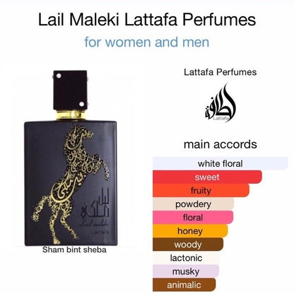 Lail Maleki Eau de Parfum 100ml Lattafa