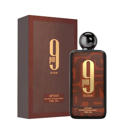 Afnan 9pm Elixir Eau de Parfum 100ml Intense Leather Fragrance Wholesale