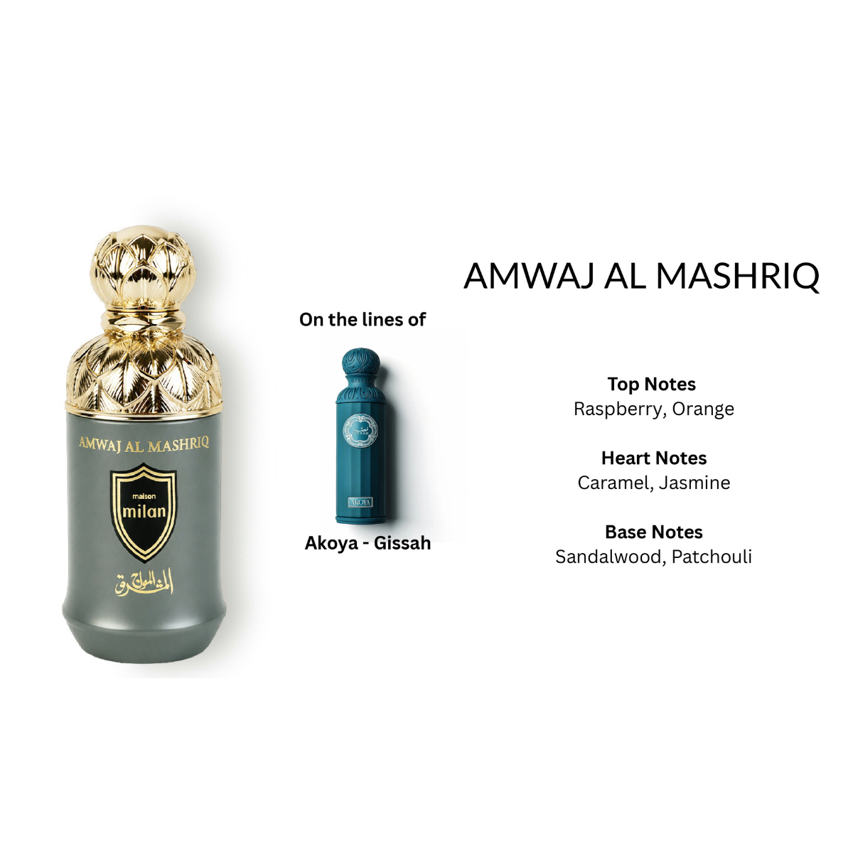 Amouge Al Mashreq Extrait de Perfume 100ml Maison Milan