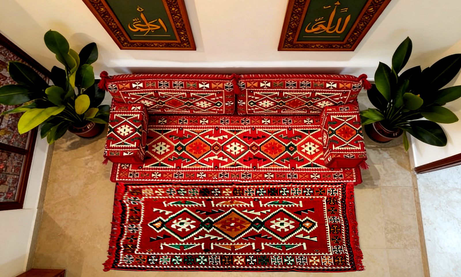 Arabian Majlis Sofa High Quality 10cm & 20cm Set