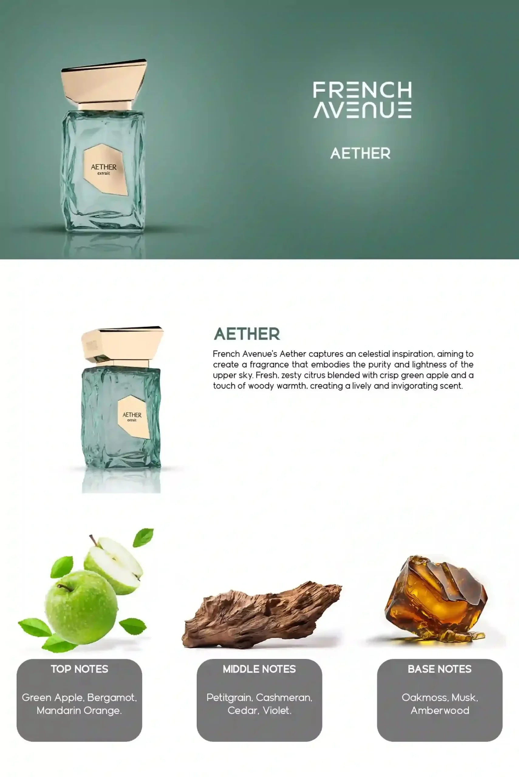 Aether Extrait Eau de Parfum 100ml French Avenue