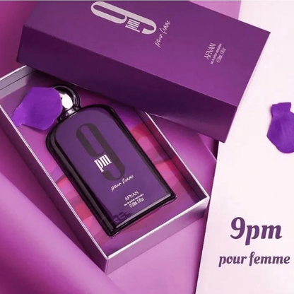 9pm Pour Femme 100ml Eau de Parfum Afnan