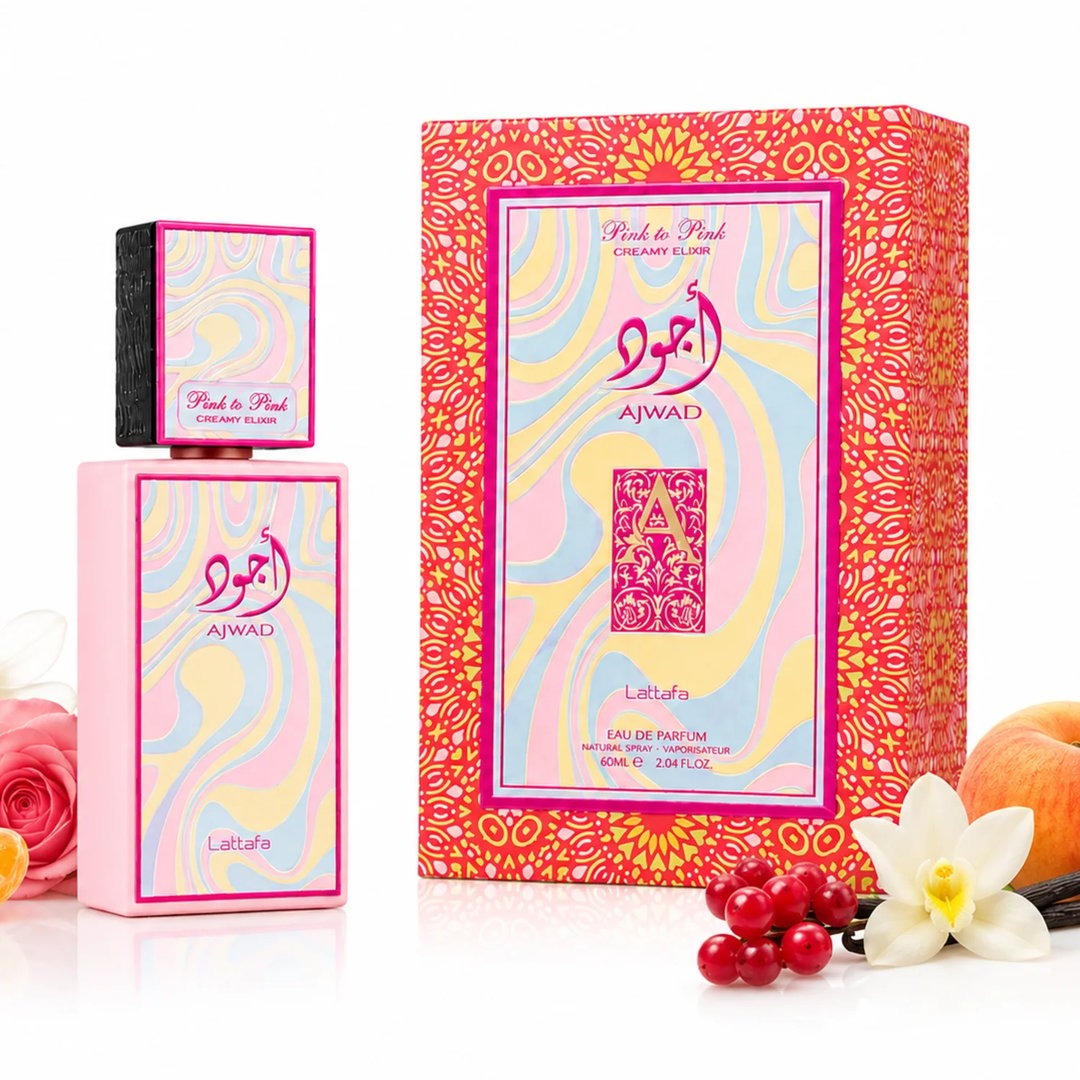 Ajwad Pink to Pink Creamy Elixir EDP 60ml Lattafa