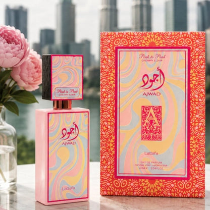 Ajwad Pink to Pink Creamy Elixir EDP 60ml Lattafa