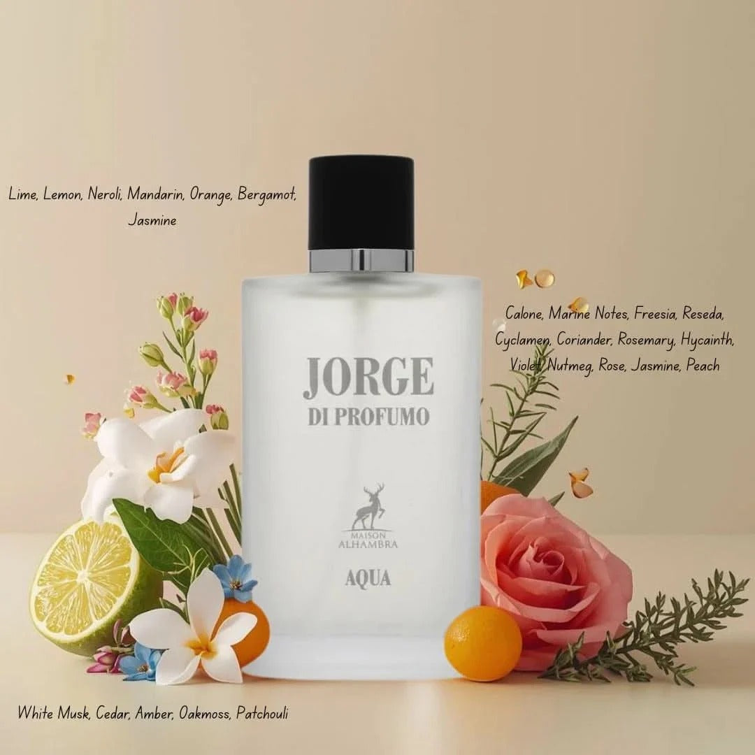 Jorge di Profumo Aqua Eau de Parfum 100ml Maison Alhambra