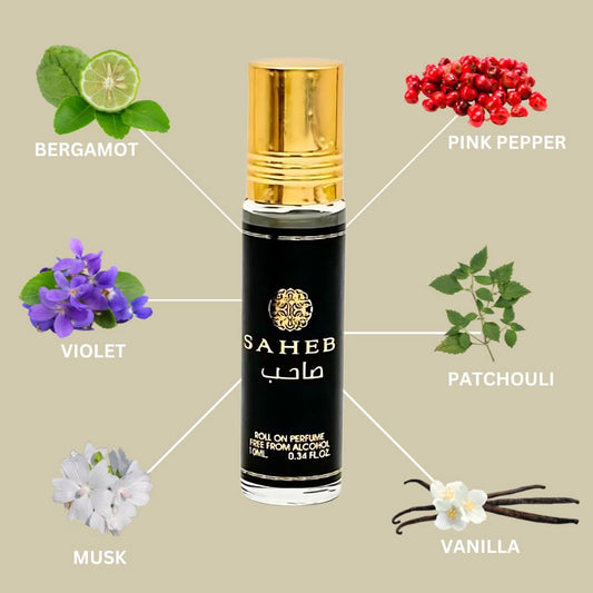 Saheb Perfume Oil 10ml Ard Al Zaafaran x12