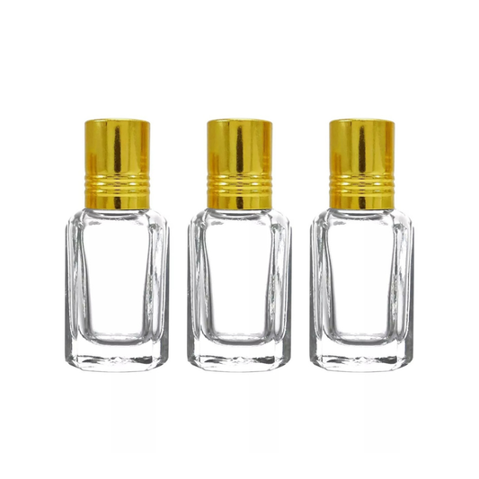 Plain Empty Attar Bottle Glass Wholesale