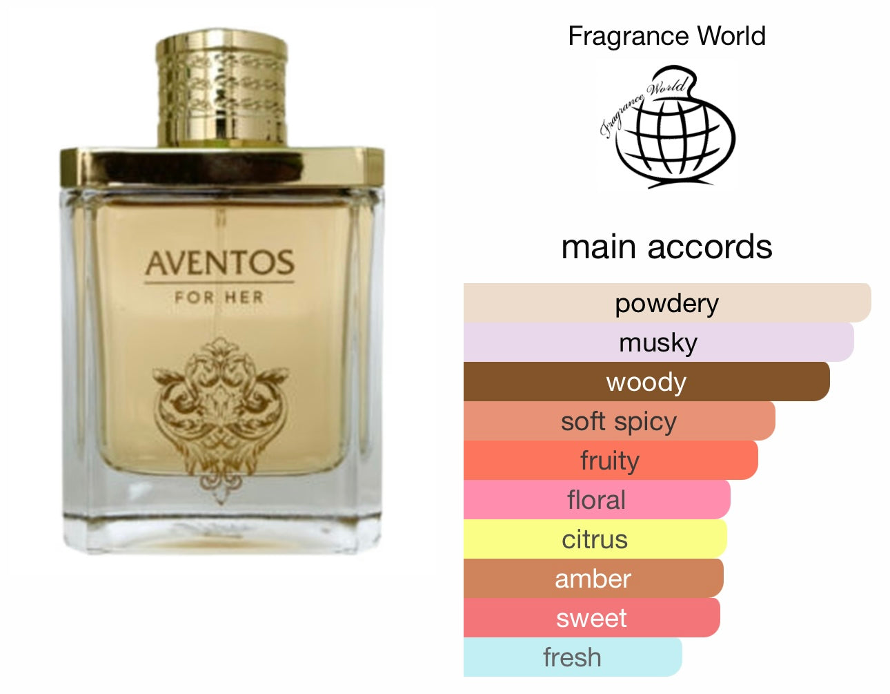 Aventos For Her Eau de Parfum 100ml Fragrance World