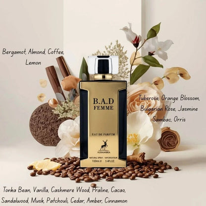 B.A.D. Femme Perfume EDP by Maison Alhambra