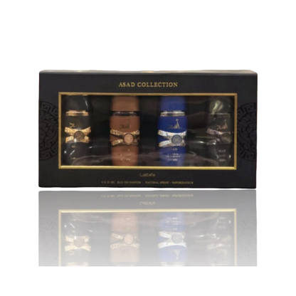 Asad 4 Piece Collection Set x25ml Lattafa