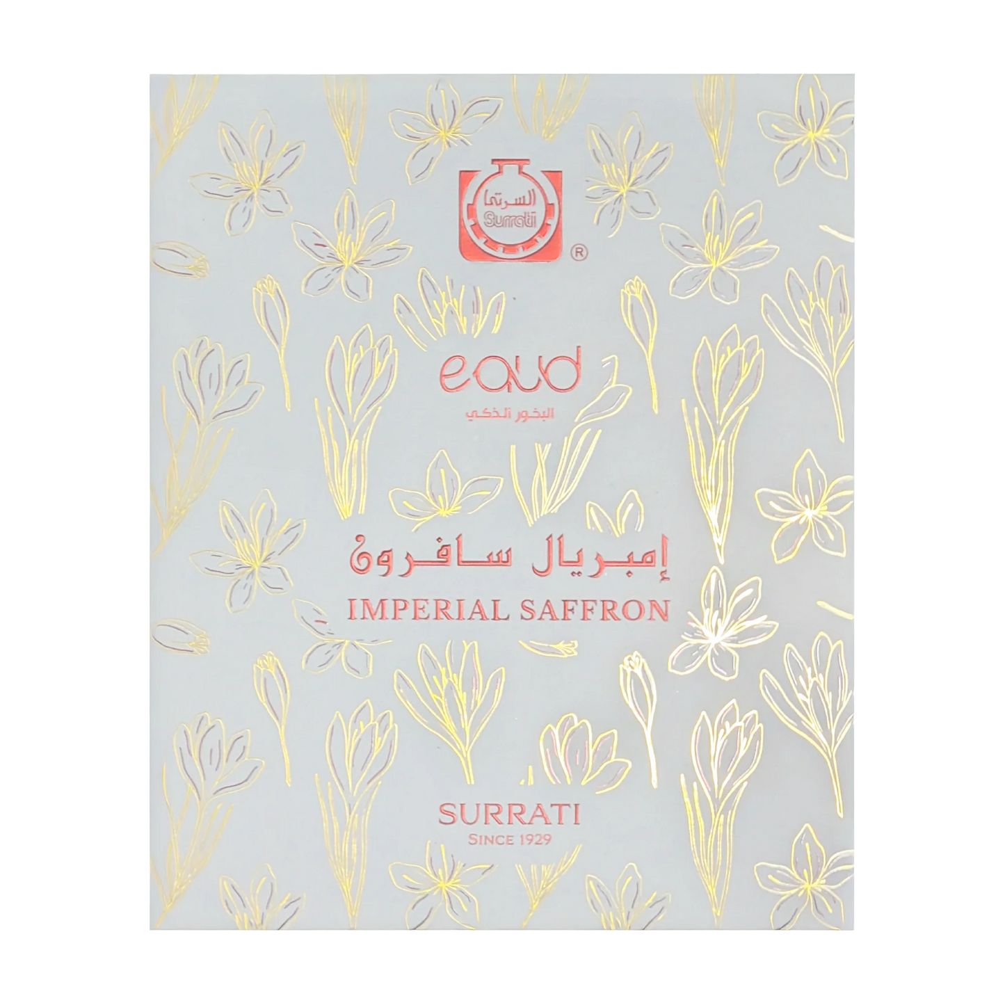 Imperial Saffron Incense Eoud Sticks (16 Sticks)