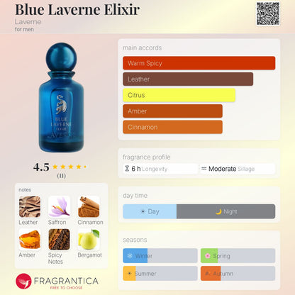 Blue Laverne Elixir Eau de Parfum 100ml Laverne