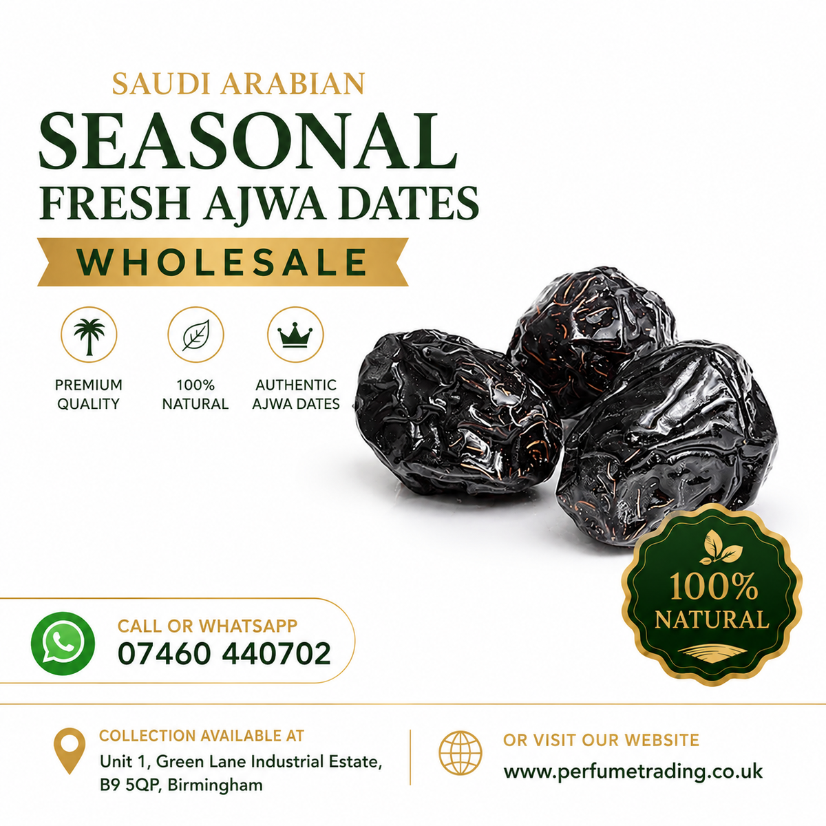 Ajwa Dates (The King of Dates) 20kg