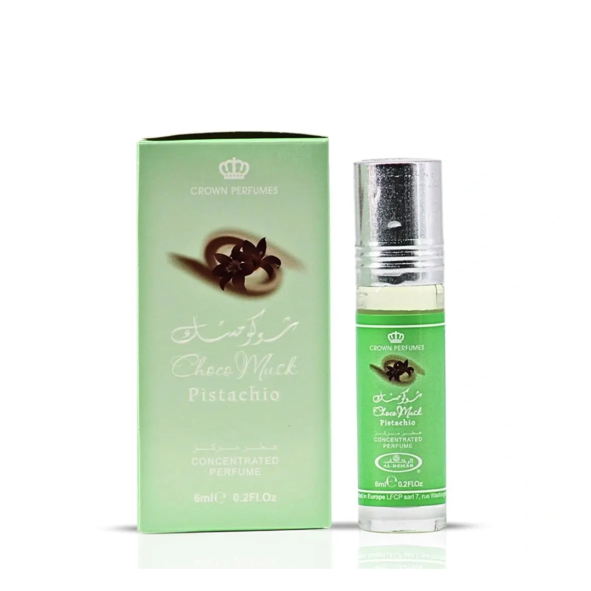 Al Rehab Choco Musk Pistachio Perfume Oil 6ml x6