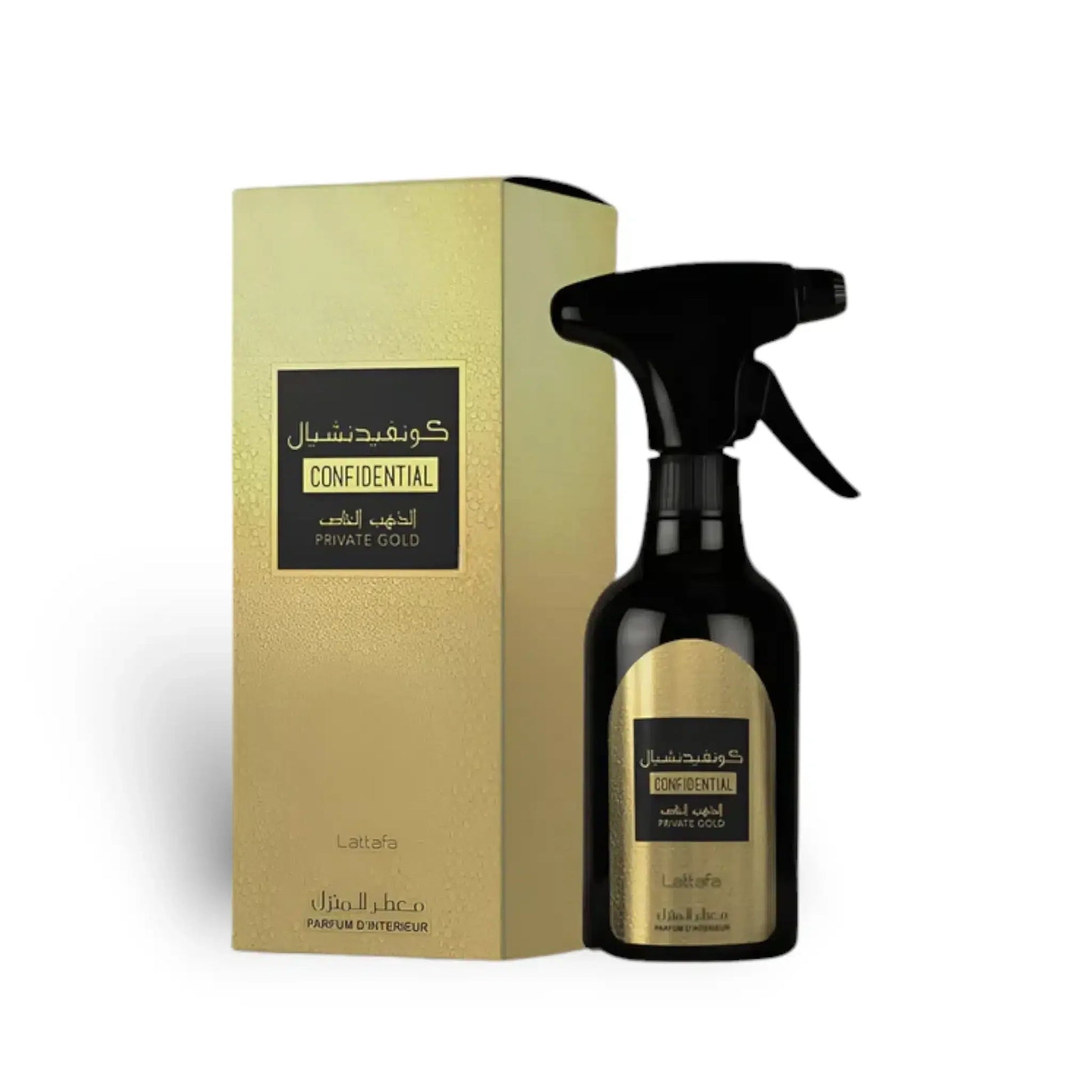 Confidential Private Gold Room Spray 450ml Lattafa Wholesale