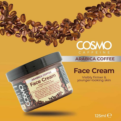 Cosmo Arabica Coffee Face Cream 125ml x6