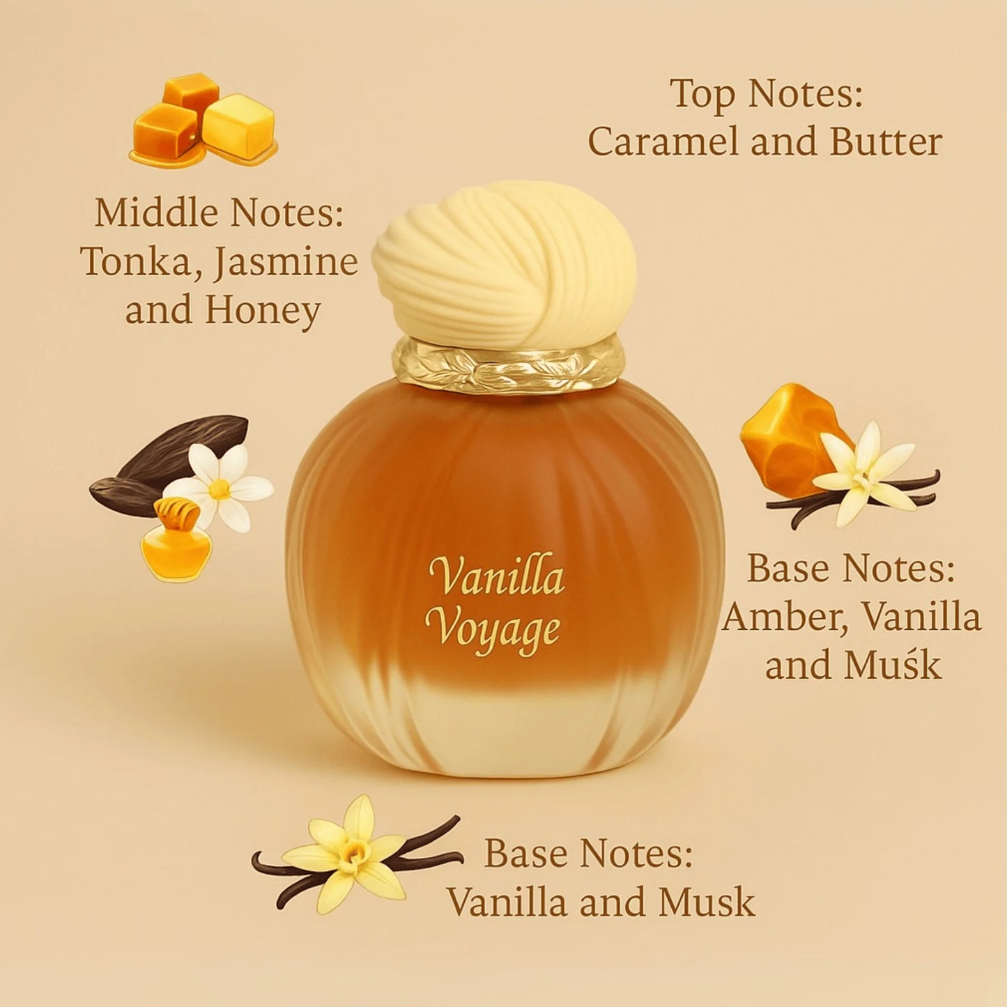 Vanilla Voyage Eau de Parfum 100ml Maison Asrar