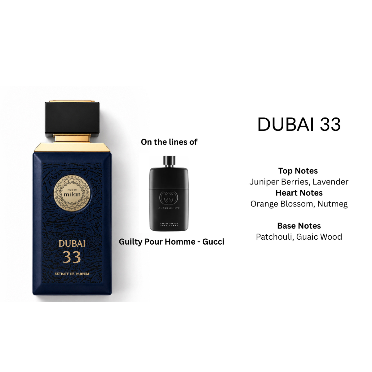 Dubai 33 Extrait de Perfume 100ml Maison Milan