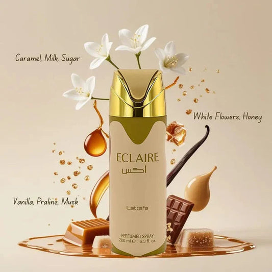 Eclaire Deodorant Body Spray 200ml Lattafa x12