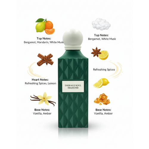 Emerald Soul Diamond Eau de Parfum 150ml Ibraheem Al Qurashi
